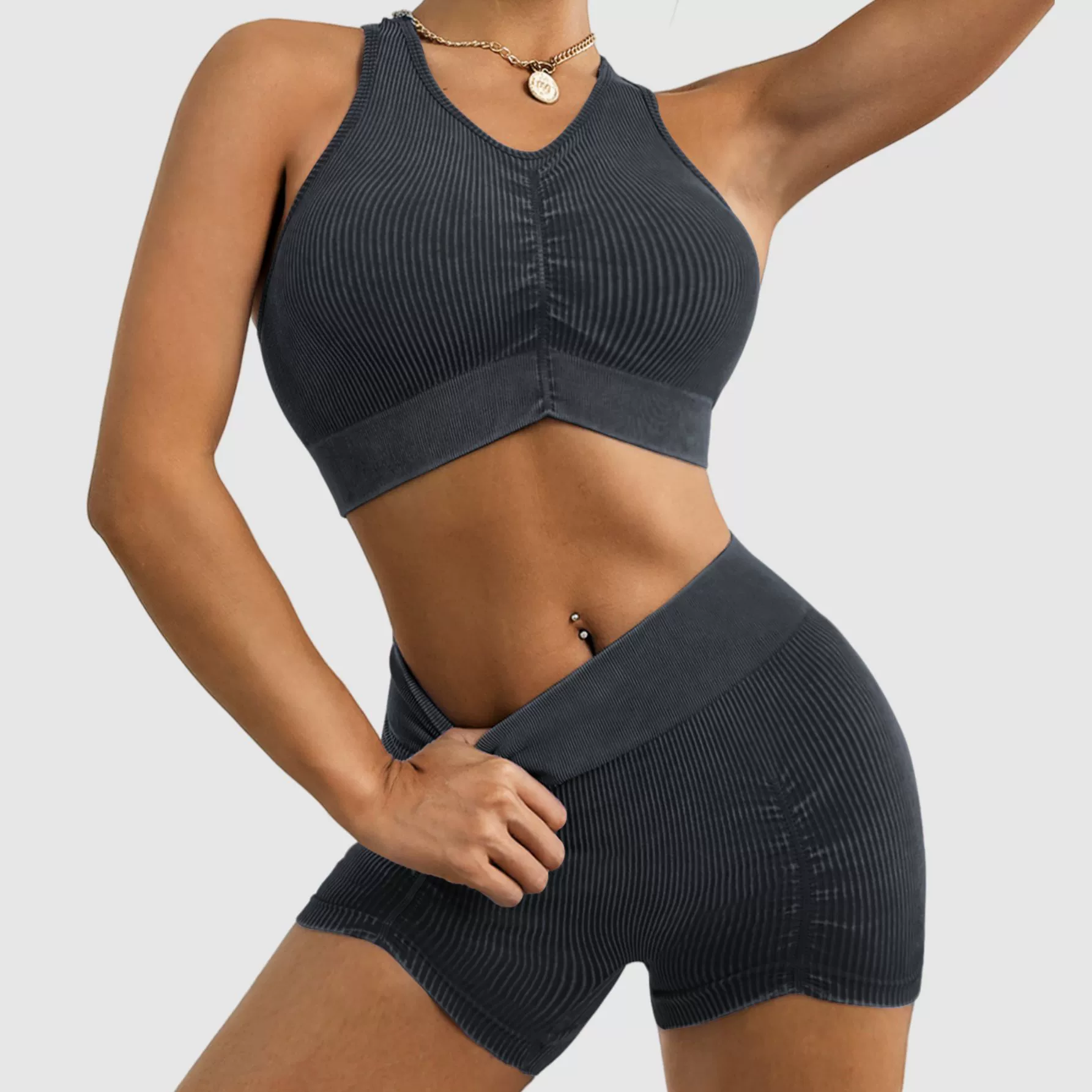 Yoga clothing, bra, shorts for gym, uniform, sports suit, tight