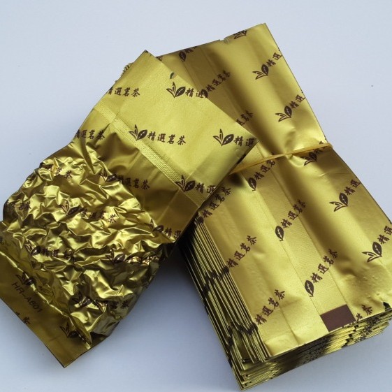 10g金色茶叶包装袋 小包装茶叶袋 食品复合彩印自封包装袋
