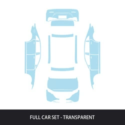 24-26 Models Mercedes-Benz E300L Invisible Car Cover Tpu Pre-Cut Paint Protection Film Anti-Scratch (Car paint protective film) - transparent-tpu-24-26-models-mercedes-benz-e300l