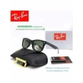 Polarized bright black frame dark green