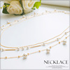 Clothing, fashionable accessory, universal necklace from pearl