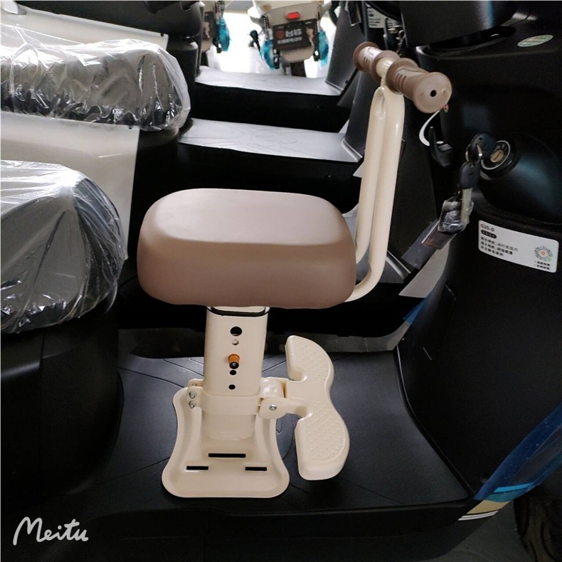 Electric Vehicle Front Child Seat Battery Motorcycle Child Safety Baby Seat Electric Vehicle Pedal Safety Seat