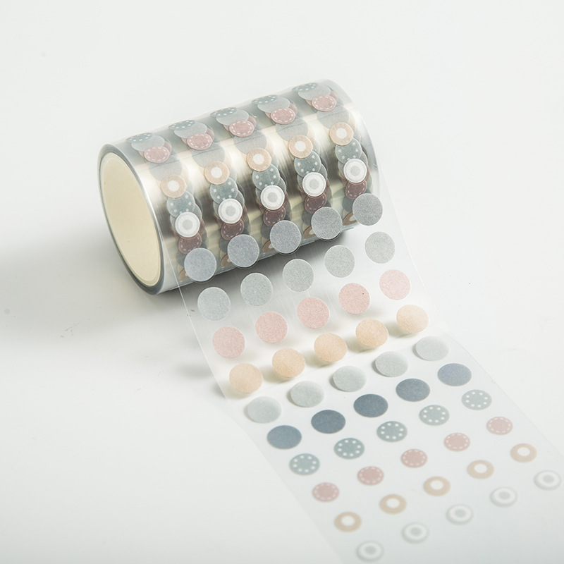 Yi niao puntos para mascotas y cinta de papel qingniao pintura estilo sal ins estilo material básico mano cuenta pegatinas 10