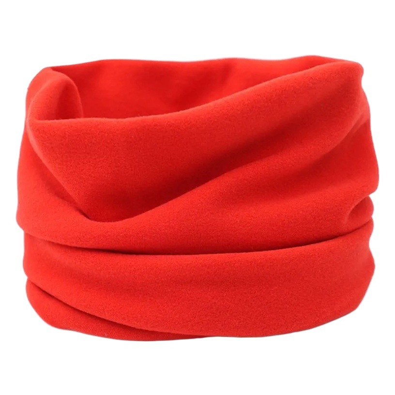 Heating velvet velvet fleece-lined thickened collar warm square windproof cold neck protection collar solid color men's and women's scarf autumn and winter