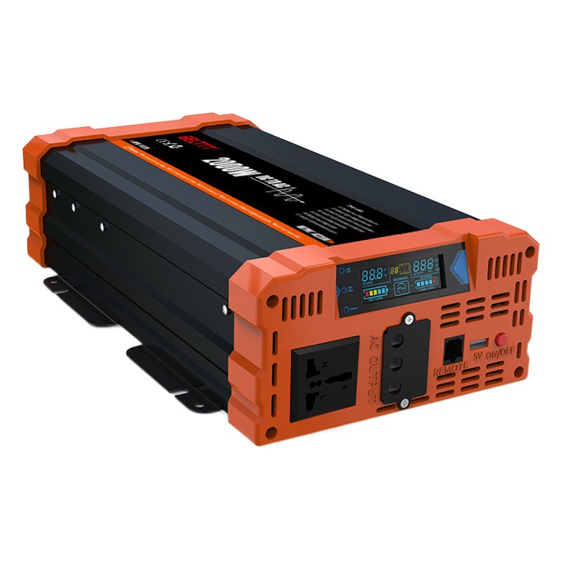 Inversor transfronterizo para coche doméstico 1k2k3kw, puesto especial de 12v fuera de la red, inversor de onda sinusoidal pura