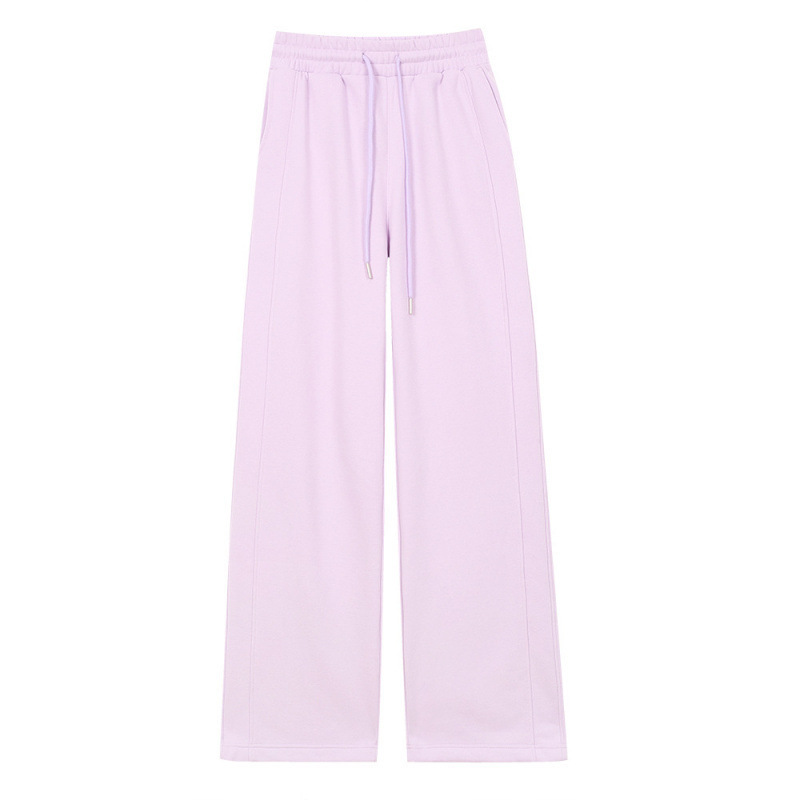 Dark smoked purple scuba sweatpants / 2 yards