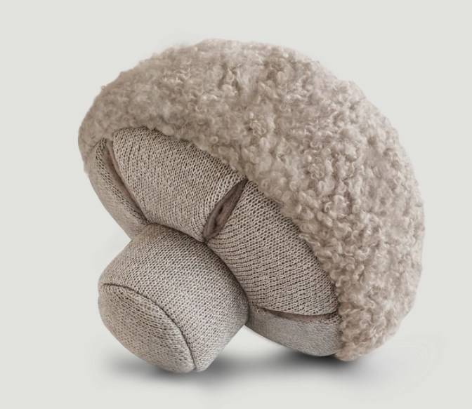 Nuevos productos transfronterizos snuffle mushroom nasal taponada mascota perro roer para aliviar el aburrimiento tibetano juguete de peluche