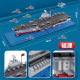 Chinese building blocks compatible with Lego Fujian ship Shandong ship Liaoning ship warship aircraft carrier model assembled gift warship male