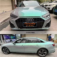 Настоящая пленка для изменения цвета автомобиля ТПУ полный кузов автомобиля защитная краска Автомобильная Одежда Изменение Цвета против царапин источник завод