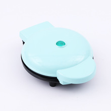 跨境七孔甜甜圈机 家用双面加热早餐机 网红迷你蛋糕圆饼机轻食机