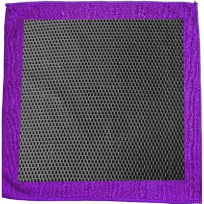 Car cleaning tools | Wash Magic Mud Cloth, Volcanic Mud - hollow-ground-mud-cloth-purple