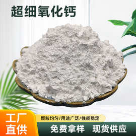 高纯度氧化钙粉末吸水活性氧化生石灰消毒废水处理批发防水吸湿干