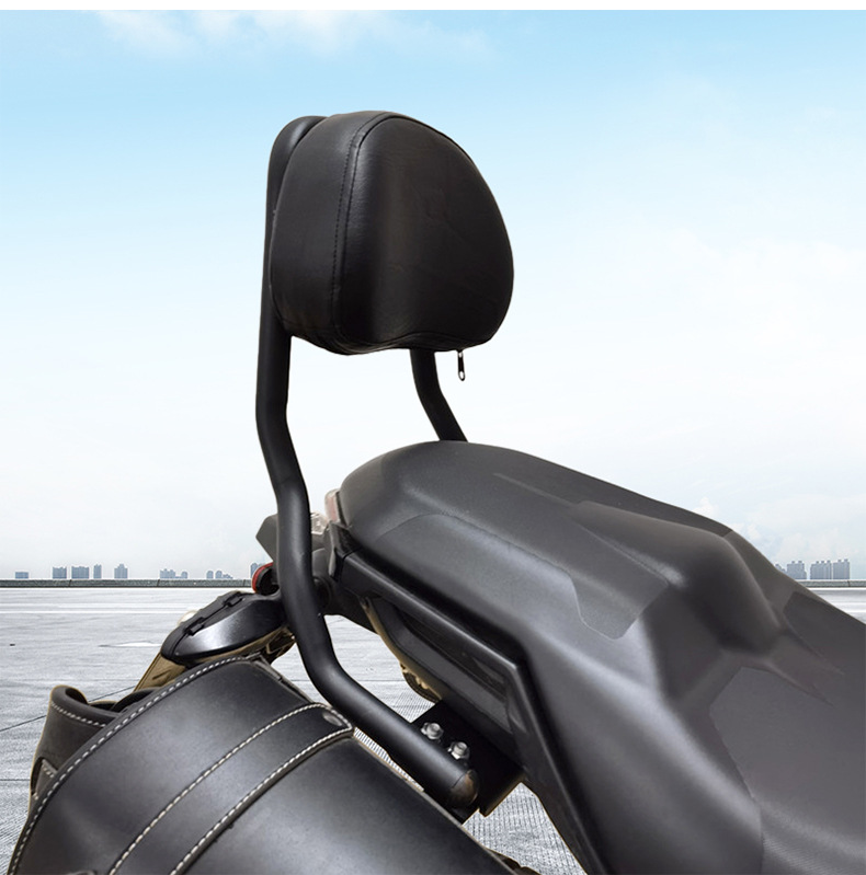 Suitable for Shengshi Qidian G1/G2 Rear Backrest Passenger Backrest Motorcycle Seat Backrest Lumbar Support Modification Accessories