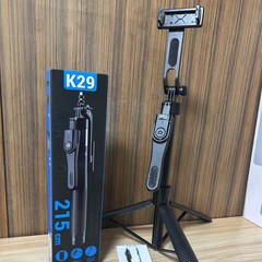 新款K29热销手机蓝牙自拍杆通用手机手持防抖稳定落地三脚架自拍