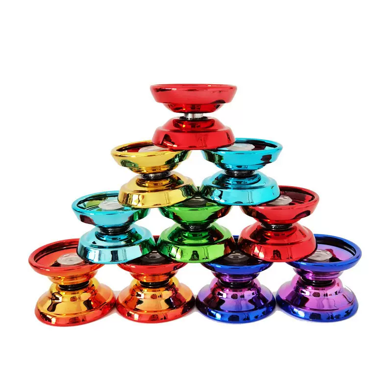 跨境亚马逊花式溜溜球悠悠球合金玩具入门型睡眠yoyo球竞技型发光