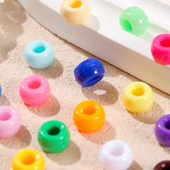 DIY手作りビーズアクセサリークロスボーダー热い贩売アクリル大穴バレルビーズカラービーズビーズビーズネックレスアクセサリー
