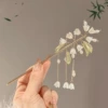 [✲Ю♮2#铃兰花流苏发簪长约17.5cm]