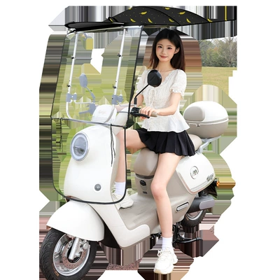 rain cover for electric motorcycles, Elektromobil üçün ön şüşə çətiri (günlük)