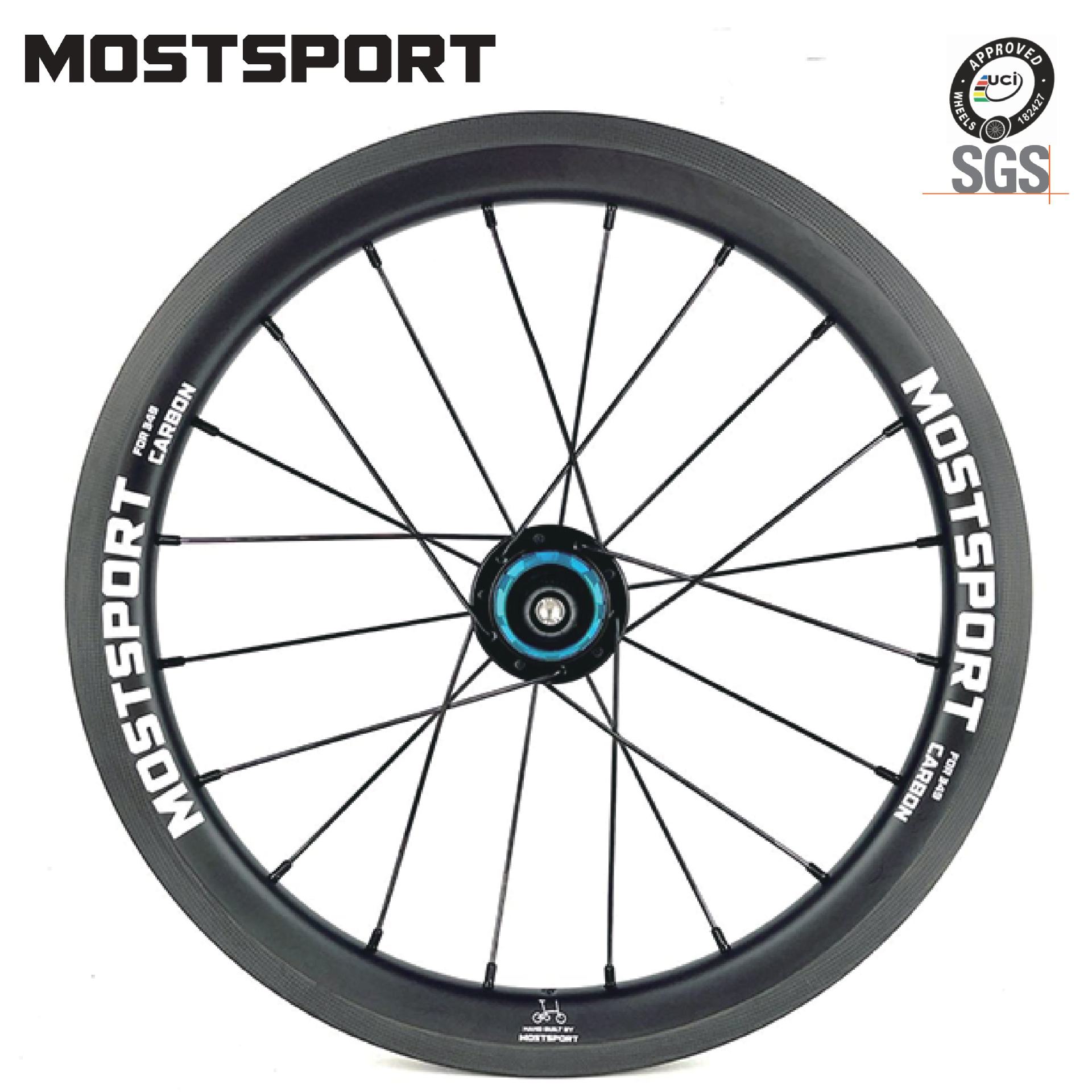 mostsport圈刹NBK钢轴承349小轮开口真空兼容30mm高25mm宽碳轮组