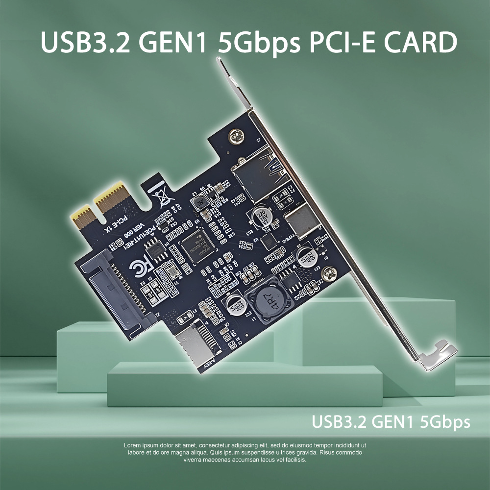 USB3.2 GEN1չ5GbpsתUSB+TYPE-C+TYPE-EǰD720201