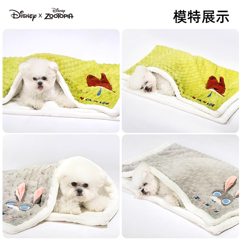 Disney Crazy Animal City Series Judinick Manta para gatos Nido para gatos Alfombrilla para dormir Alfombrilla para gatos Edredón para dormir