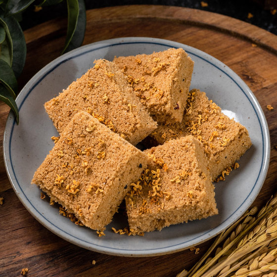 Wu Yuyuan authentic osmanthus cake Wenzhou specialty traditional handmade snacks snack food nostalgic pastry wholesale