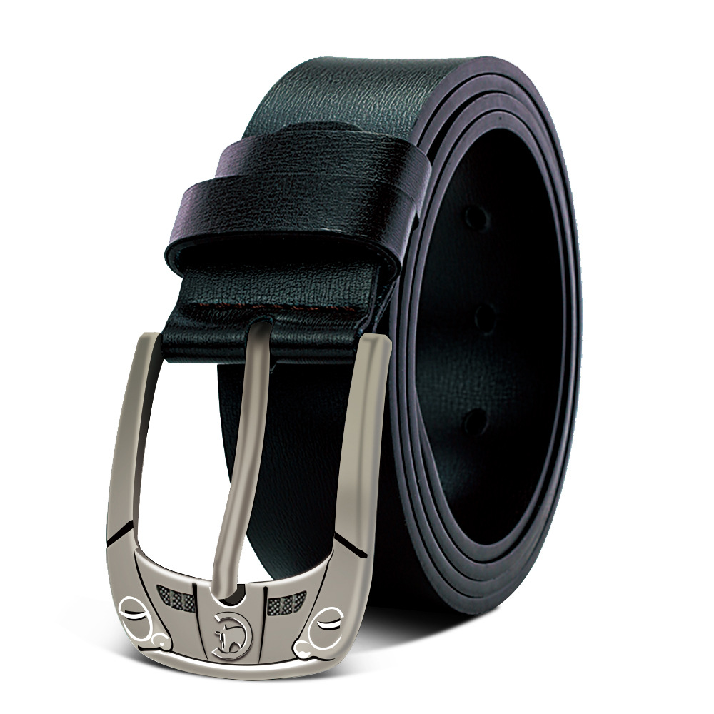 cinturón de hombre cinturón de aguja cinturón de cuero de vaca cinturón de negocios cinturón de cuero pu cinturón al por mayor [enviar perforador]