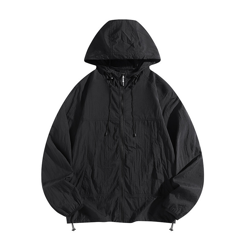 upf50 + chaqueta encapuchada anti-UV 2024 nueva ropa de protección solar para hombres pareja al aire libre MD9107