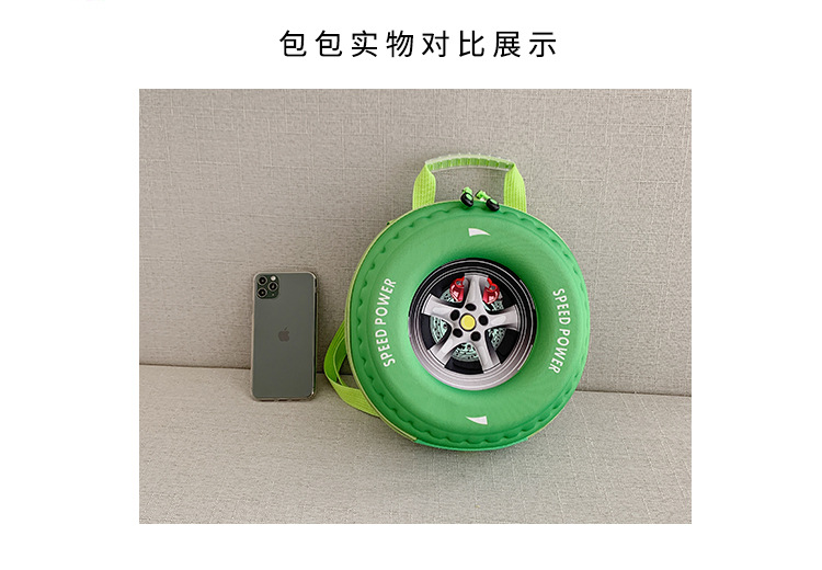 2022 Spring New stylish and high-quality tire bag, Korean style simple and fashionable casual handbag, crossbody children's schoolbag Item Picture
