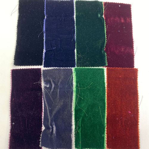 Factory-direct stock: Artificial silk velvet fabric, Korean velvet vintage fabric for suits, qipao, and formal dresses—wholesale.