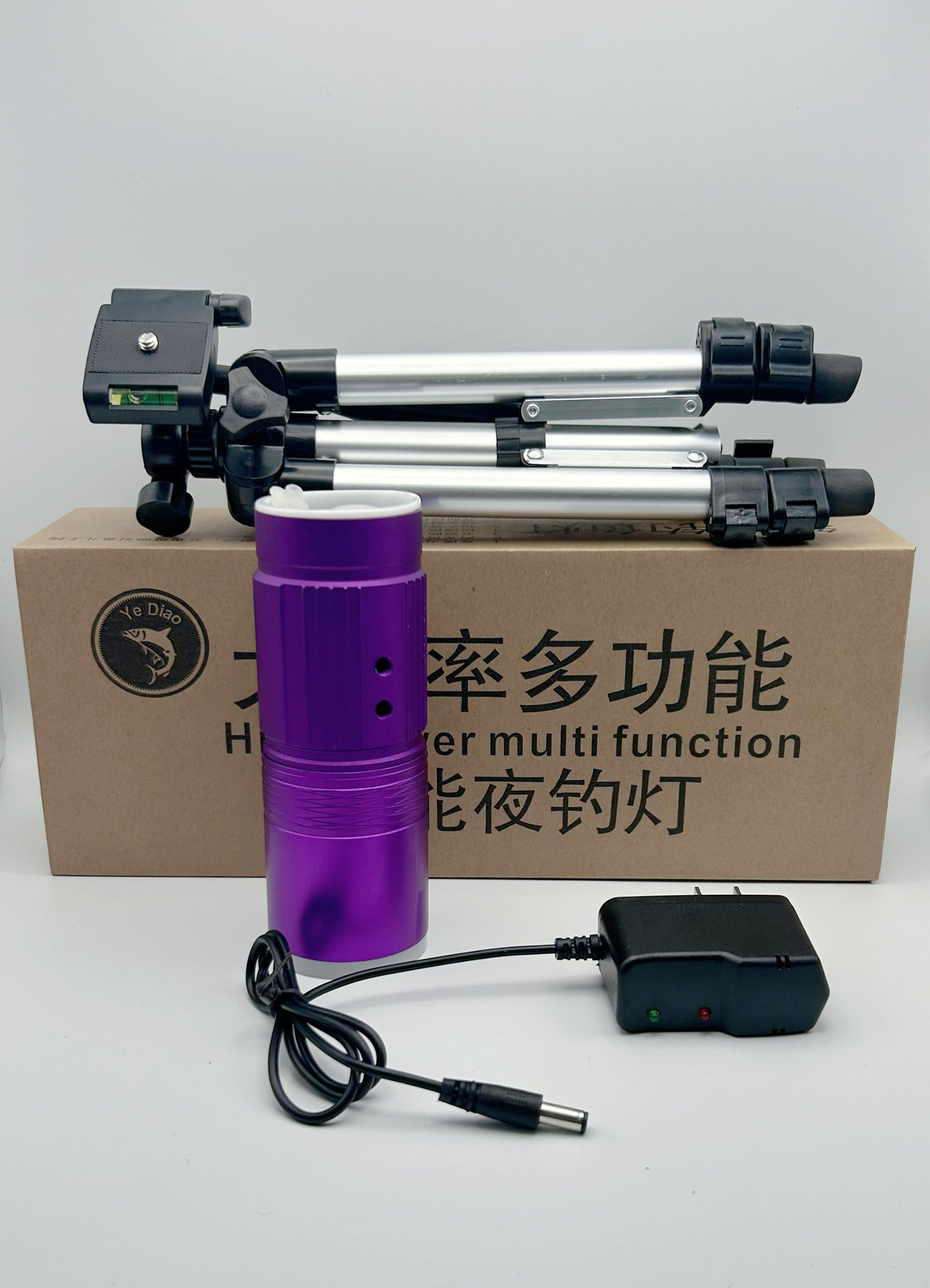 Luces de pesca de alta potencia luces azules y blancas luces de pesca súper nocturnas 2024 nuevas luces azules especiales de pesca nocturna de Beijing