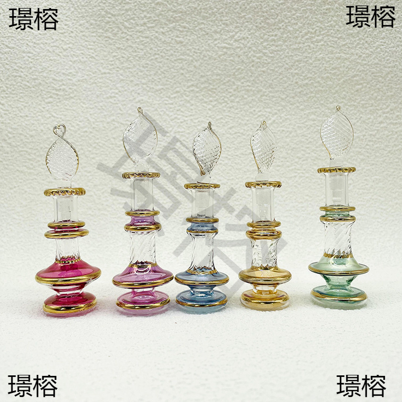 埃及新款5厘米香精瓶 香水精油瓶扩香 装饰品旅游纪念品礼物