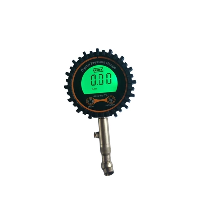Car tire pressure gauge head, tire inflator gun tire pressure gauge, tire pressure inflator air pressure gauge head, electronic tire pressure gauge head (Air pressure gauge/tire pressure gauge) - green-screen-tire-pressure-gauge