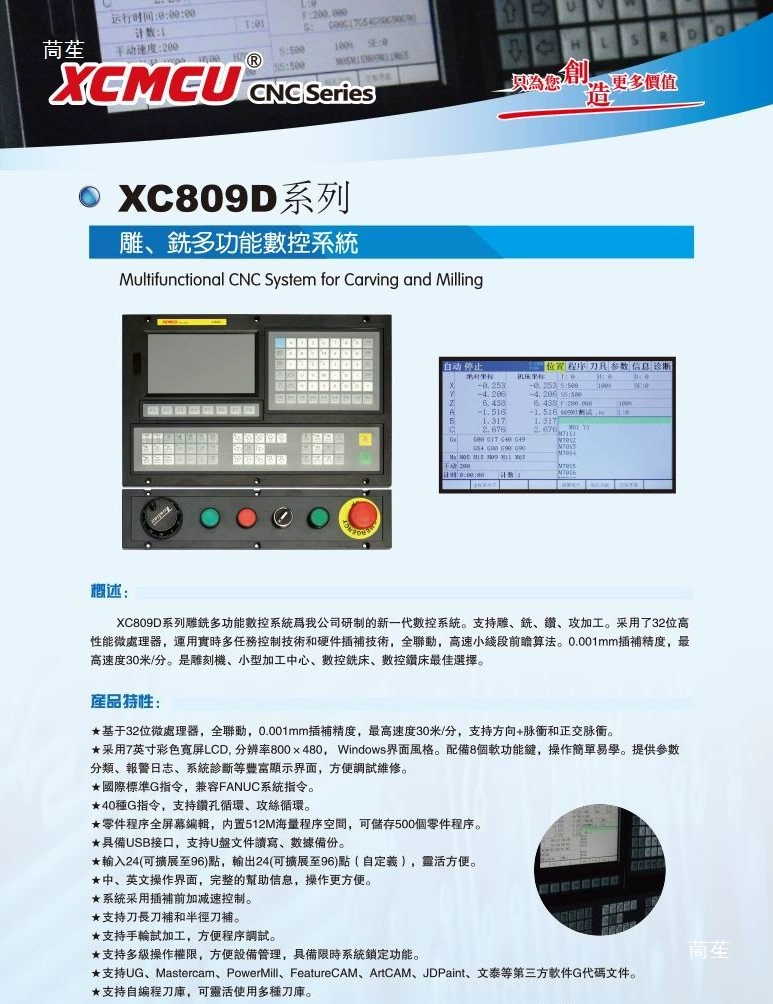 Станочная система управления токарно-фрезерным станком CNC осьной linkage ось цилиндрический двойной аналоговый цифровой шпиндель токарная станция управления