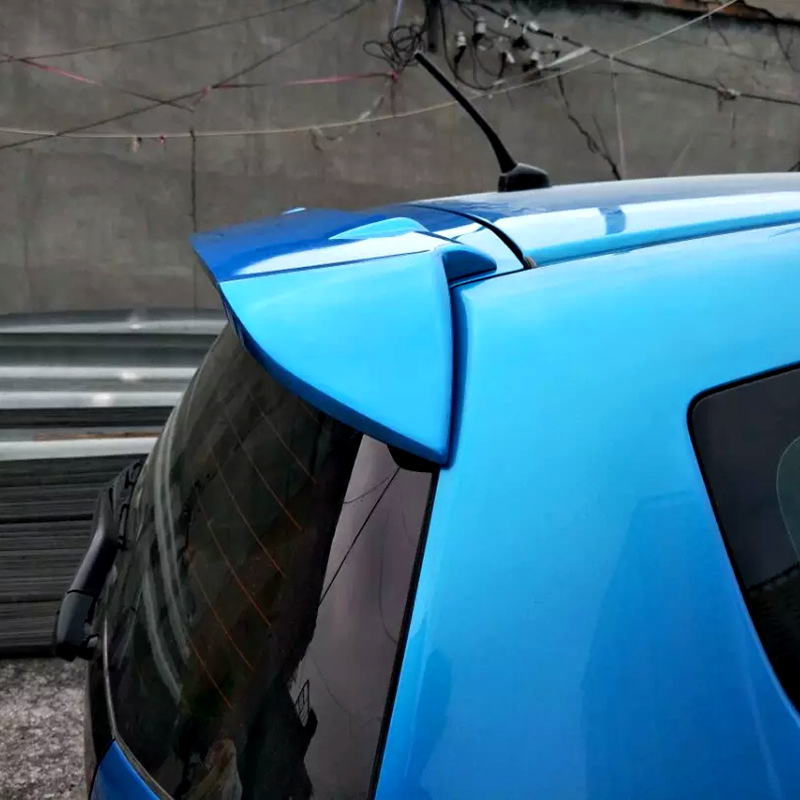 Suitable for 2008-2013 Fit Rear Wing 2Nd Generation Fit Modification Special Punch-Free Paint Decorative Rear Top Wing