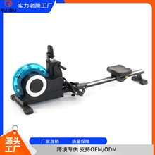 新款水阻划船机智能APP室内静音简易运动折叠单车有氧器材家用