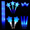 Stalls wholesale flash pentagram fluorescent stick silver sticks, fairy stick glowing toy concert fluorescent stick logo