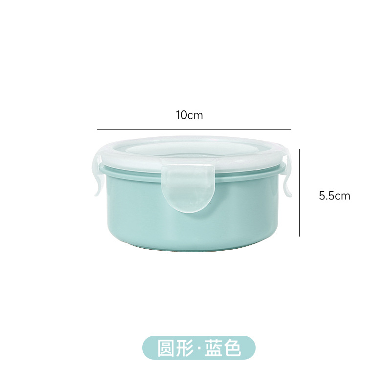 Mini simple elegant refrigerator fresh-keeping box small lunch box kitchen lunch box plastic storage box rectangular sealed box wholesale