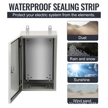 金屬塗層冷軋鋼防水電控箱16H12W8D 多尺寸儀表箱電源箱照明箱