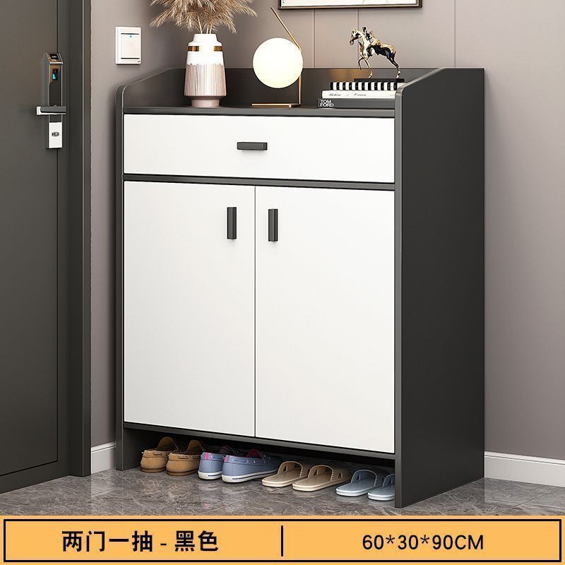 [라이트 럭셔리 블랙 + 화이트] 2 개의 문과 1 개의 연기 60cm