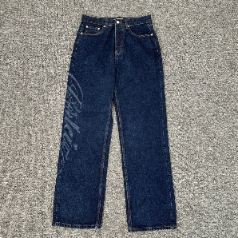 Pantalones Cortos Casuales de Mezclilla Alcatraz con Bordado de Estrella, Estilo Americano Vintage, Desgastados, a la Moda