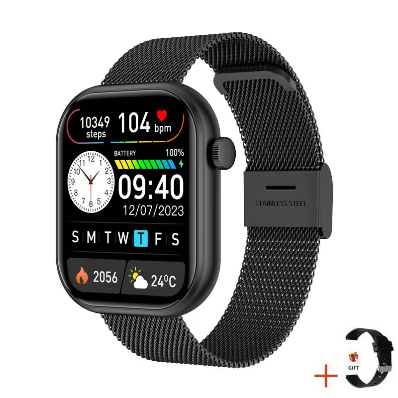 Reloj Inteligente Y13, Éxito en Ventas Internacionales, con Juegos, Contador de Pasos, Monitor de Ritmo Cardíaco, Llamadas Bluetooth, Resistente al Agua, Monitorización Deportiva y Recordatorios Inteligentes.