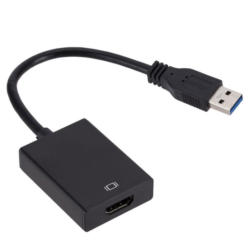 Factory Wholesale USB to HDMI Converter with Sound Support, USB to HDMI 1080P High-Definition Computer to Display Screen
