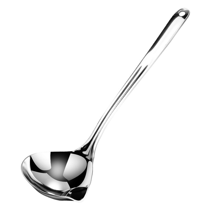 304 de acero inoxidable cuchara de separación de aceite cocina multi-función de filtro cuchara sopa doméstica olla caliente aceite sopa de filtro de separación cuchara
