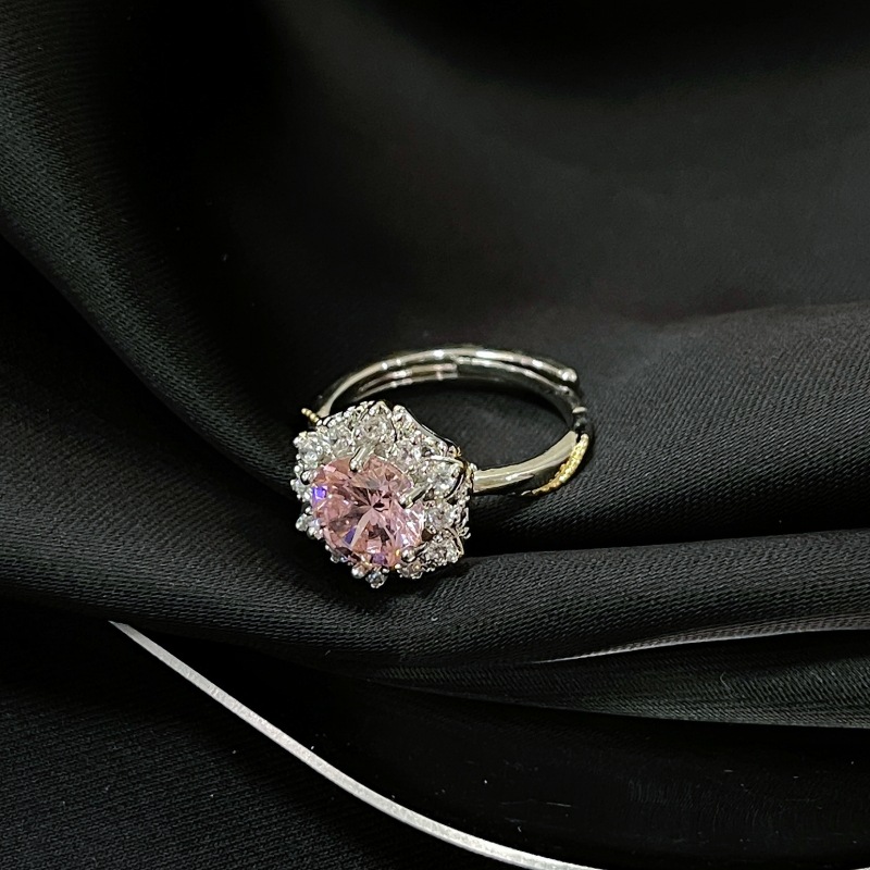 7g Weight Zircon Inlay Material Rings Classification Adjustable Ring Size 1 Piece Quantity Daily Occasion Copper Material Geometric Pattern All Seasons Season Women's Gender Inlay Design IG Style, Shiny Style Wholesale Jewelry IG Style Shiny Geometric Copper Zircon Inlay Rings 9