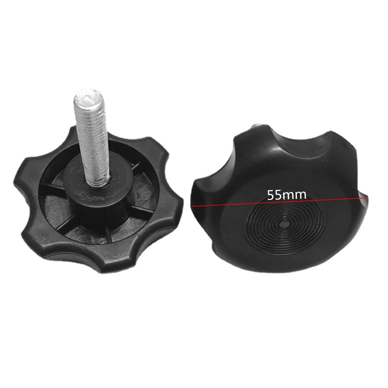 55#大胶头螺丝 M8*30/35/40/45/50大手柄机械紧固梅花手拧螺丝