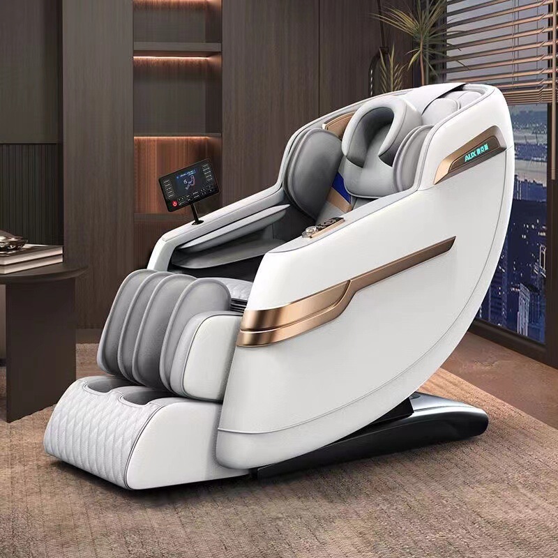 4dスマートaiゼロ重力マッサージチェア家庭用slダブルレール宇宙室豪華全身マッサージ電動マッサージチェア|undefined