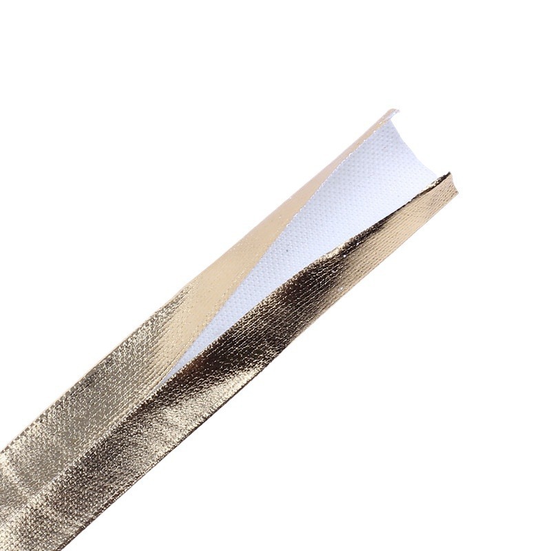 PU皮金色银色亮皮包边条滚边条1.5cm包边带嵌条边条皮料覆膜压条