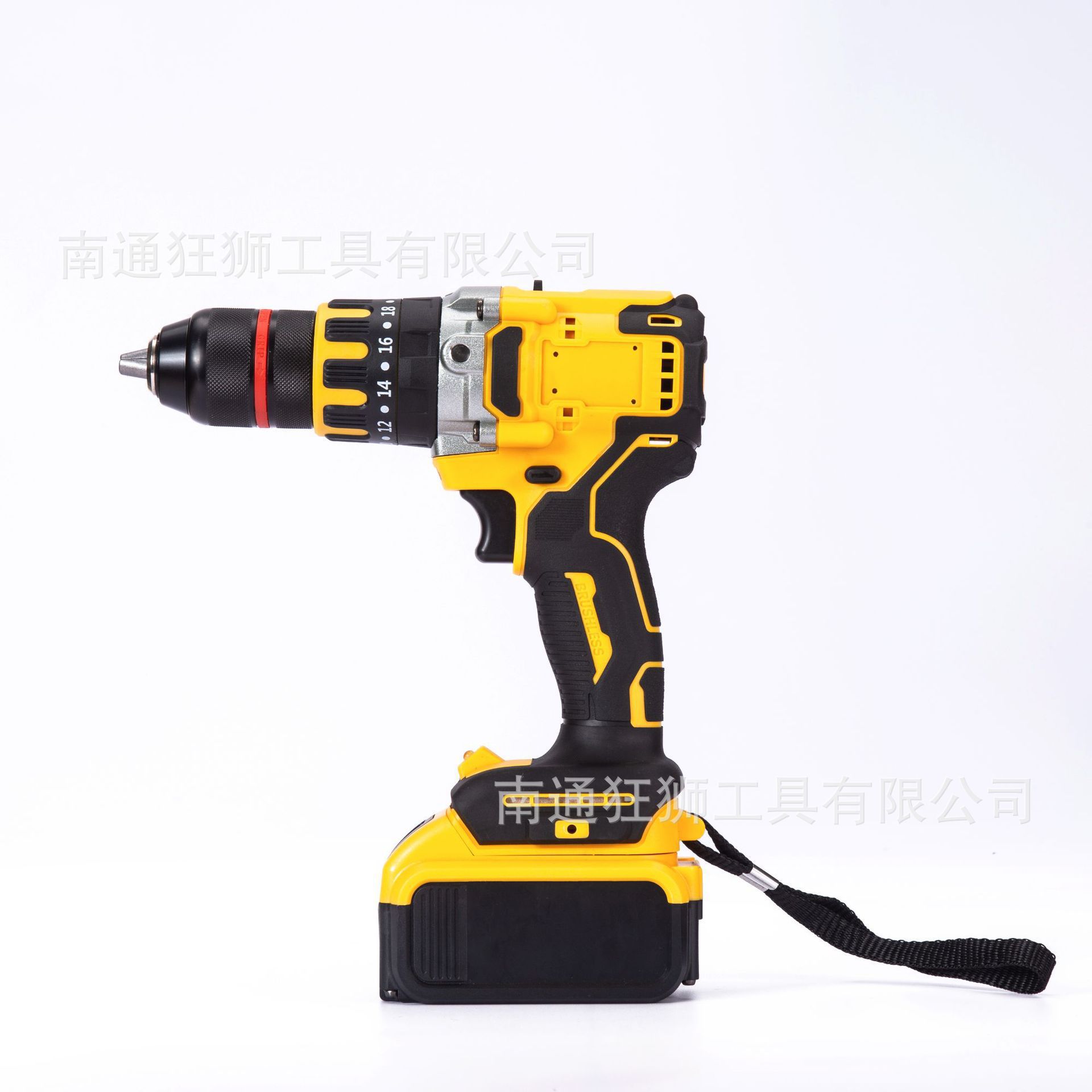 FUENTE Fábrica 21V taladro eléctrico de alta potencia 13MM taladro eléctrico sin escobillas multi-función hielo rompiendo taladro de impacto traje