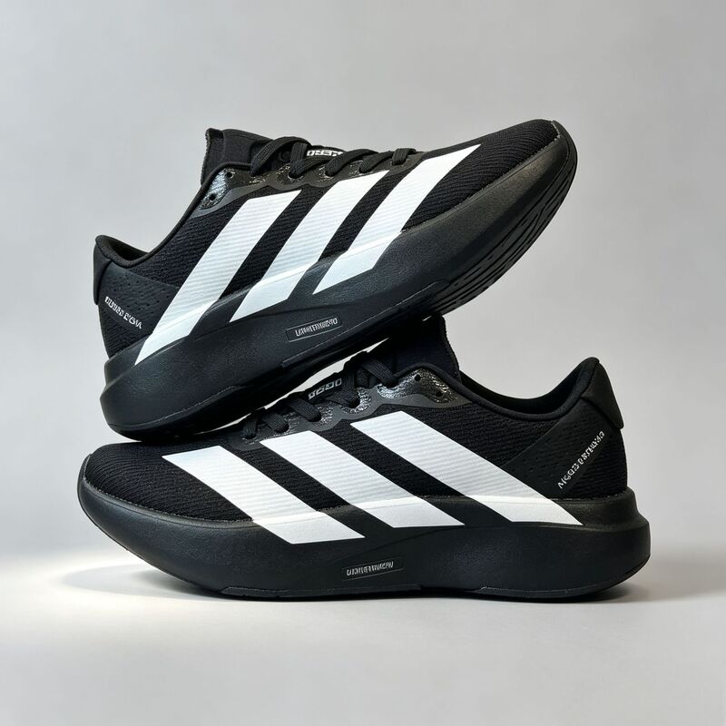 EVO original running shoes, stylish and soft-soled, classic three-stripe design, suitable for both men and women, versatile thick-soled casual sports shoes EVO original running shoes, stylish and soft-soled, classic three-stripe design, suitable for both men and women, versatile thick-soled casual sports shoes